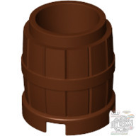 Lego Barrel 2x2, Reddish brown