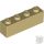 Lego Brick 1X4, Tan