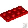 Lego Plate 2x4, Bright red