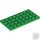 Lego Plate 4X8, Green