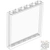 Lego Wall Element 1X6X5, Transparent clear