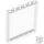 Lego Wall Element 1X6X5, Transparent clear