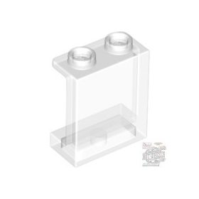 Lego Frame / Wall Element 1X2X2, Transparent clear