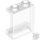 Lego Frame / Wall Element 1X2X2, Transparent clear
