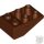 Lego Roof Tile 2X3/25° Inv., Reddish brown