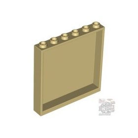 Lego Wall Element 1X6X5, Tan