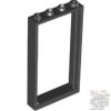 Lego Frame 1X4X6, Black