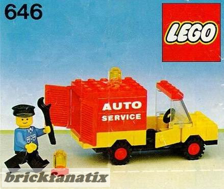 LEGO 646 Auto Service Truck