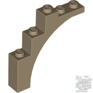 Lego Brick W. Bow 1X5X4, Dark tan