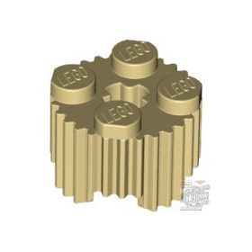 Lego Profile Brick Ø15.83 W. Cross, Tan