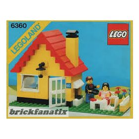 LEGO Legoland 6360 Weekend Cottage