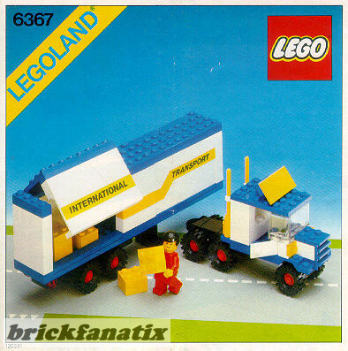 LEGO Legoland 6367 Truck International Transport