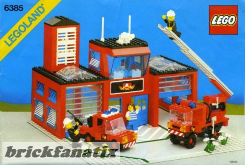 LEGO Legoland 6385 Fire House-I