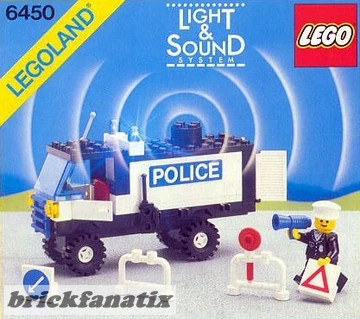 LEGO Legoland 6450 Mobile Police Truck