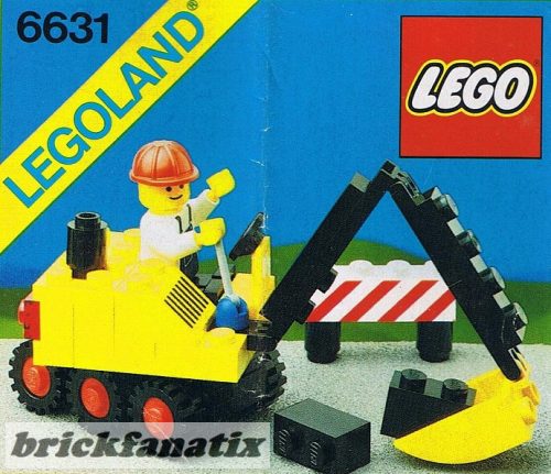 LEGO Legoland 6631 Steam Shovel