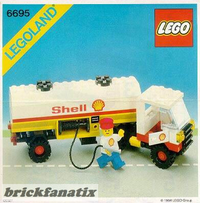 LEGO Legoland 6695 Shell Tanker