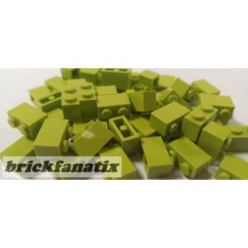 Lego parts pack Brick 1 x 2, Lime green ( 50pcs )
