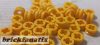 Lego parts pack Technic Bush 1/2 Smooth, Yellow ( 50pcs )