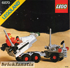 LEGO Space 6870 Space Probe Launcher - brickfanatix.hu