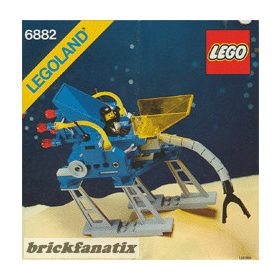 LEGO Space 6882 Classic Space Walking Astro Grappler