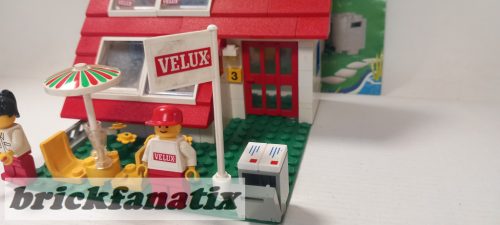 LEGO Legosystem 1854 House with Roof-Windows ( Velux )