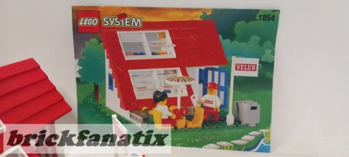LEGO Legosystem 1854 House with Roof-Windows ( Velux )