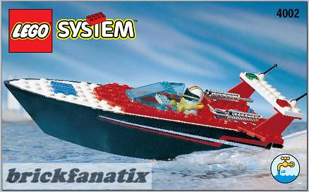 LEGO Legosystem 4002 Riptide Racer