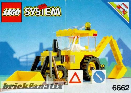 LEGO Legosystem 6662 Backhoe