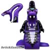Lego Minifigure Ninjago - Legacy - Pythor Chumsworth - Purple with Lavender