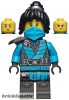 Lego Minifigure Ninjago - The Island - Nya - The Island, Mask and Hair