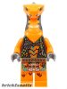 Lego figura Ninjago - Core - Cobra Mechanic / Sneaky Snake - Harness Torso
