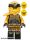 Lego Minifigure Ninjago - Crystalized - Cole (Golden Ninja) - Crystalized