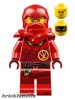 Lego Minifigure Ninjago - Dragons Rising Season 1 - Kai - Dragons Rising, Tunic, Hood