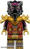 Lego figura Ninjago - Lord Ras - Dark Red Robe, Pearl Gold Shoulder Armor