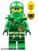 Lego figura Ninjago - Lloyd - Dragons Rising, Tunic, Hood