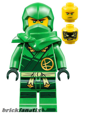 Lego figura Ninjago - Lloyd - Dragons Rising, Tunic, Hood
