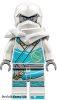 Lego Minifigure Ninjago - Dragons Rising Season 1 - Zane - Dragons Rising, Tunic, Hood