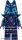 Lego figura Ninjago - Wolf Mask Warrior / Wolf Mask Claw Warrior - Dark Blue and Dark Azure Mask, Shoulder Armor