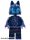 Lego figura Ninjago - Wolf Mask Claw Warrior - Dark Blue and Dark Azure Mask, Neck Bracke