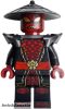 Lego figura Ninjago - Drix - Pearl Dark Gray Shoulder Armor