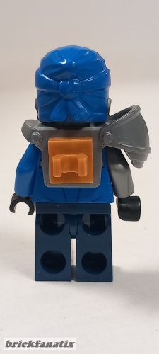 Lego Minifigure Ninjago - Master of the Mountain - Jay Hero - Clip on Back