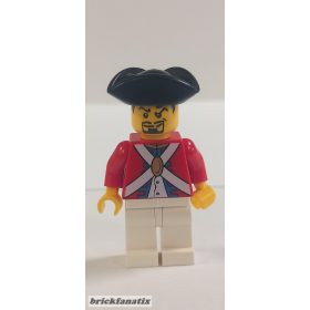   Lego figura Pirates - Pirates (2009 Relaunch) - Imperial Guards (Redcoats) - Imperial Soldier II - Officer, Goatee
