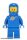 Lego figure Space - Blue with Air Tanks