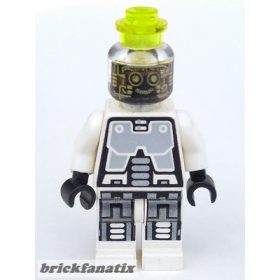   Lego figura Space - Exploriens - Exploriens Droid - Trans-Neon Green Light