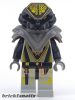 Lego Minifig Space - UFO Zotaxian Alien - Gray Overlord (Alpha Draconis)