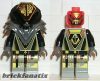 Lego Minifig Space - UFO Zotaxian Alien - Gray Overlord (Alpha Draconis)