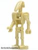 Lego figura Star Wars - Battle Droid - Tan, Angled Arms