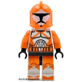   Lego figura Star Wars - Star Wars The Clone Wars - Clone Bomb Squad Trooper (Phase 1) - Large Eyes