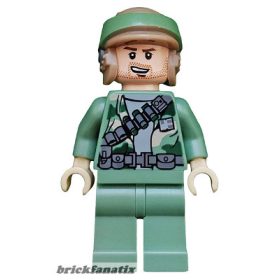   Lego Minifigure Star Wars - Star Wars Episode 4/5/6 - Endor Rebel Commando - Stubble