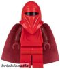 Lego figura Star Wars - Star Wars Episode 4/5/6 - Imperial Royal Guard - Dark Red Arms and Hands, Starched Fabric Cape